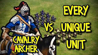 HEAVY CAVALRY ARCHER Japanese vs EVERY UNIQUE UNIT  AoE II Definitive Edition [upl. by Iaht]