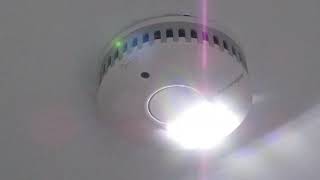 FireAngel ST623ER 5yr smoke alarm ceiling test [upl. by Demeter]