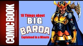 10 Things about Big Barda Explained in a Minute  COMIC BOOK UNIVERSITY [upl. by Ynnek]