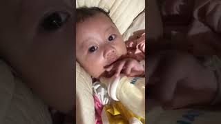 Sweet voice of baby feeding 👧🥰 cute baby shorts [upl. by Eindys]