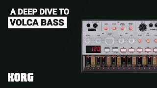 The KORG VOLCA BASS complete guide walkthrough tutorial [upl. by Rafiq]