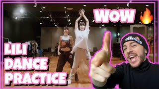 DANCER REACT to LILI FILM 4 Dance Practice Video I She is insane [upl. by Anitnelav]