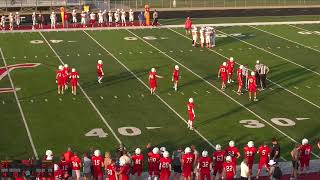 Hortonville High vs Pulaski JV Football [upl. by Ayerhs]