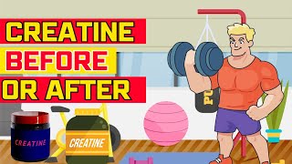 Creatine Before And After The Science  When To Take Creatine [upl. by Brandy]