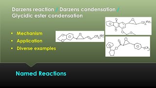 Darzens Condensation Glycidic ester Condensation  Named reactions IITJAM GATE CSIRNET [upl. by Htebasyle915]