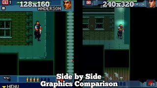 5 Java Games  Graphics Comparison  128x160 VS 240x320 [upl. by Gabriela4]