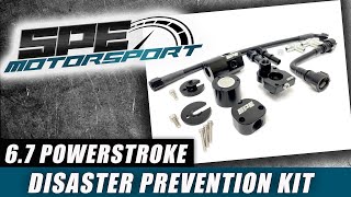 SPEs NEW 67 POWERSTROKE DISASTER PREVENTION KIT and EXO FILTER SYSTEM [upl. by Gian]