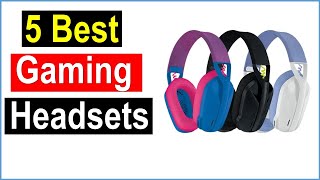 Best Gaming Headsets  Top 5 Best Gaming Headsets [upl. by Doersten750]