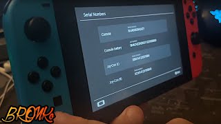 How To Check Serial Number on Nintendo Switch FOR JOYCONS  Full Tutorial [upl. by Egap]