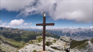 Randonnée Mont Rouge2490m Mont Loéré2579m et Crepon Blanc2713m en boucle depuis Thyon2562022 [upl. by Dambro853]