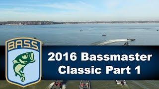 2016 Bassmaster Classic Part 1 [upl. by Janis632]