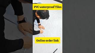 PVC Tiles घर को बनाओ नये जैसा tileinstallation shortvideo home [upl. by Roinuj244]