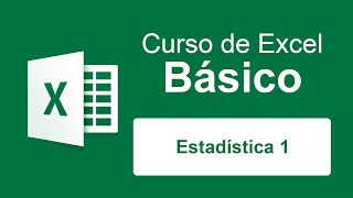 Excel Básico  20 Estadística 1 [upl. by At448]