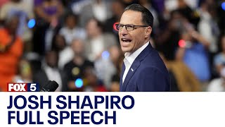 Josh Shapiro full speech at HarrisWalz rally I aint going back [upl. by Arleen387]