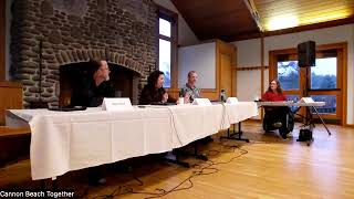 Cannon Beach Candidates Forum  101824 [upl. by Cathe]