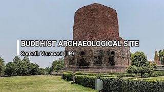 Buddhist Monuments in Sarnath  Archaeological Site India buddha sarnath [upl. by Nyrtak]