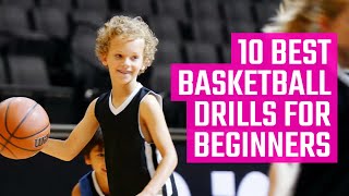 10 Best Basketball Drills for Beginners  Fun Youth Basketball Drills by MOJO [upl. by Llerud]