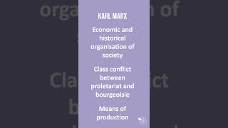 Marx and Marxism  60 Second Sociology Sociological Theory and Debates [upl. by Nohshan]