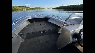 QuintrexBoating 490 Renegade SC powered by YamahaMotorAus F90LB [upl. by Chansoo649]