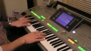 Axel F Beverly Hills cop theme quotcrazy frogquot on Yamaha Tyros 2 Arr by Ben Huisman [upl. by Eniamraj]