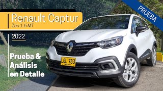 Renault Captur Zen 16 MT 2022  Prueba amp Análisis en Detalle [upl. by Kostman]