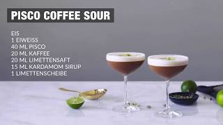 Rezept Royal Pisco Coffee Sour [upl. by Subir]