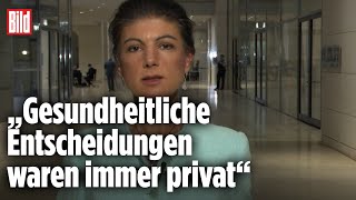 „2G Plus“ ist Stigmatisierung  Sahra Wagenknecht bei BILD Live [upl. by Roswell]