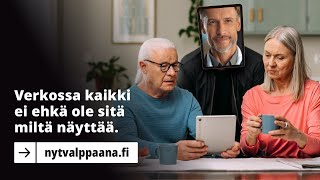 Mieti ennen kirjautumista – Nyt valppaana verkossa [upl. by Kcira]