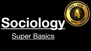 Sociology for UPSC Sociology Super Basics  Introduction to sociology [upl. by Nynahs121]