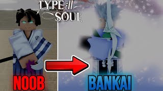 Roblox Type Soul Obtaining ICE BANKAI As TOSHIRO HITSUGAYA PROGRESSION [upl. by Lalaj867]