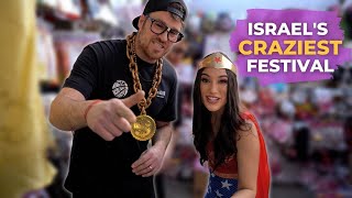 Israels CRAZIEST Festival Purim [upl. by Eitnom]