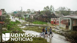 Huracán Irma impacta con toda su furia el norte de Cuba [upl. by Aicire805]