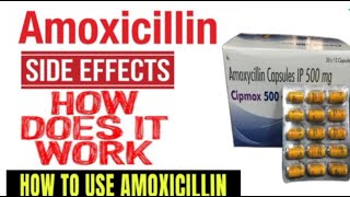 Amoxicillin medicine ip  Amoxicillin 500 mg capsule  How it works nursingmedical [upl. by Sirrad]