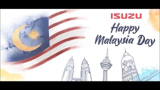 Isuzu X Malaysia Day 2024 [upl. by Meikah]