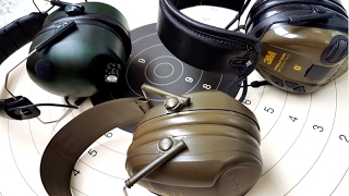 Casque de protection auditive pour le tir  Actif et passif [upl. by Asyral]