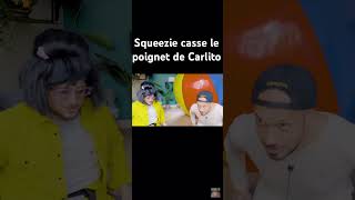 Squeezie casse le poignet de Carlito [upl. by Enovaj]