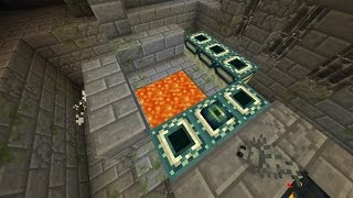 End Portal Glitch  Minecraft 1112 [upl. by Petey]