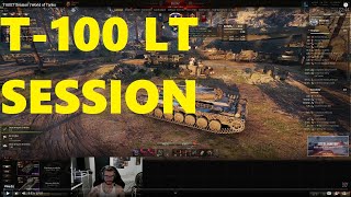 T100 LT Session  World of Tanks [upl. by Olotrab]