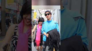 Jin take photos with fans in tour before discharge military kpopidol btsWWHbts treanding APT [upl. by Gitel]