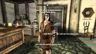 Skyrim Thieves Guild Walktrough HD PT4 Dampened Spirits Part 2 [upl. by Nevsa537]