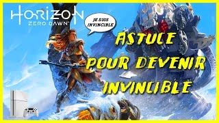 HORIZON ZERO DAWN ASTUCE POUR DEVENIR INVINCIBLE [upl. by Silloc]