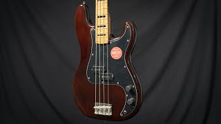 Fender Squier Classic Vibe 70s Precision Bass  Walnut [upl. by Accebber]