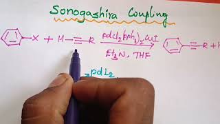 SONOGASHIRA COUPLING REACTION WITH MECHANISM IN TAMIL  CSIR NET  GATE  CHEMICAL SCIENCE [upl. by Ellatsyrc848]