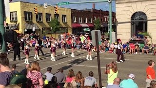 Boardman band performs in Canton for Pro Football Hall of Fame parade [upl. by Ivets525]