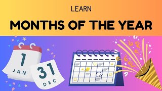 Learn the Months of the Year  Fun Kids Song for Learning Months” [upl. by Erdnaed]