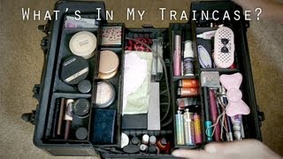 Whats In My Traincase [upl. by Alleciram422]