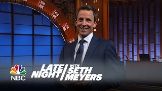 Seths Affirmations  Late Night with Seth Meyers [upl. by Ayitahs196]