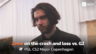 Jame on crucial crash quotWe had to accept it as is and move onquot subtitles [upl. by Nal]