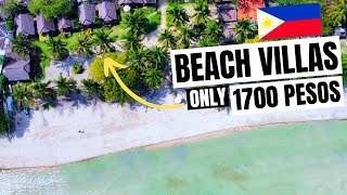 CRAZY Cheap Villas in Bohol White Sand Beach Panglao Grande Resort [upl. by Nit]