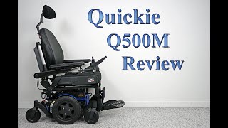 Quickie Q500M Power Chair  Review 3877 [upl. by Hofmann993]